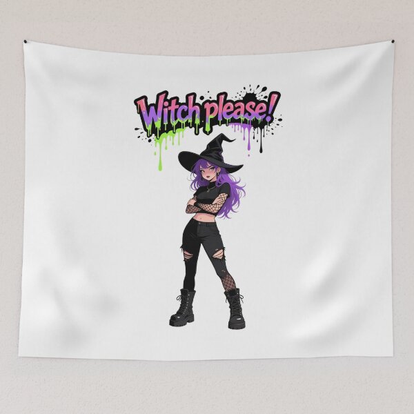 Item preview, Confident witch with colorful slogan designed and sold by ArtCreator2023.