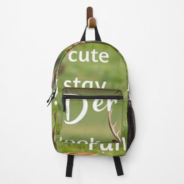 Item preview, Deer goals: look cute, stay calm, run fast designed and sold by SSMC DREAM DESIGN.