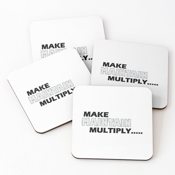 Item preview, Make Maintain Multiply designed and sold by Positive Mindzet!.