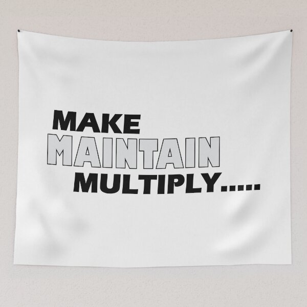 Item preview, Make Maintain Multiply designed and sold by Positive Mindzet!.
