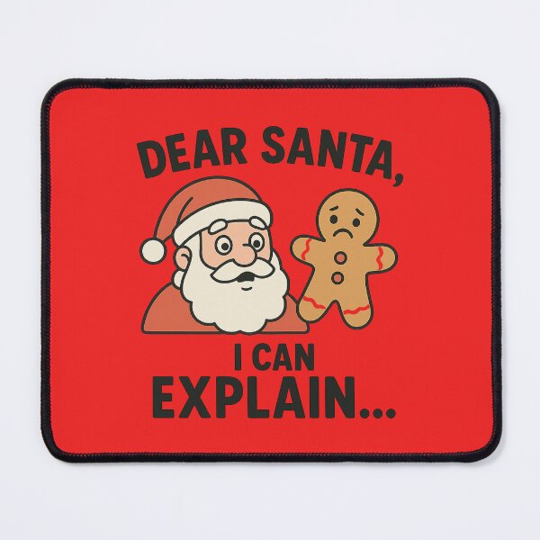 Item preview, Dear Santa, I Can Explain... | Funny Christmas T-Shirt Design designed and sold by Dragonfly-10.
