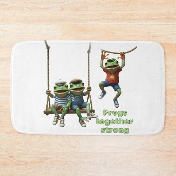 Item preview, Portland Frog Strong Together Illustration designed and sold by DroolWorthyUS.