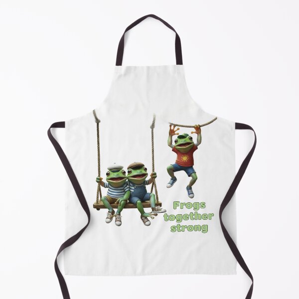 Item preview, Portland Frog Strong Together Illustration designed and sold by DroolWorthyUS.