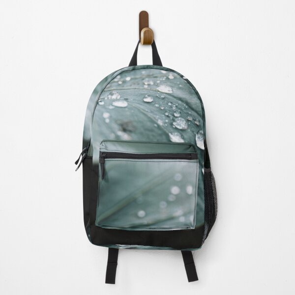 Item preview, Dew drops on green lotus leaves designed and sold by anytka.