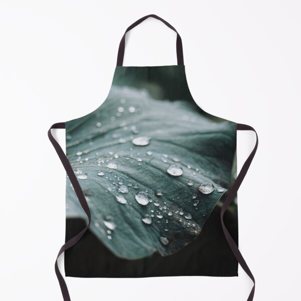 Item preview, Dew drops on green lotus leaves designed and sold by anytka.