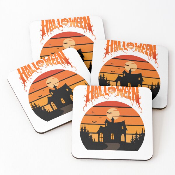 Item preview, Haunted House Halloween Sunset designed and sold by Aya's Graphics.