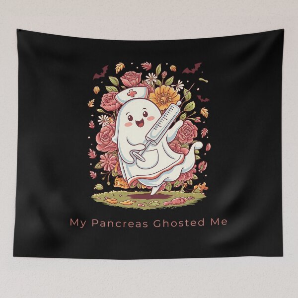 Item preview, My Pancreas Ghosted Me - Nurse Floral designed and sold by WonderMix.