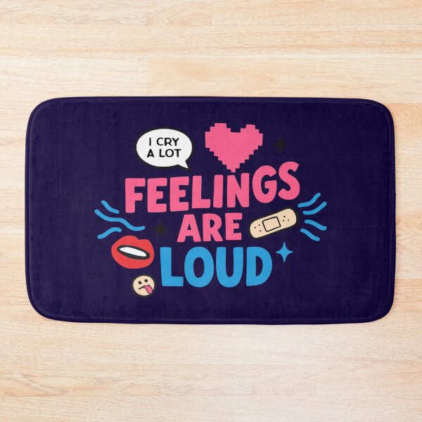 Item preview, Sensitive and Proud – Loud Feelings Statement designed and sold by SanPedroArt.