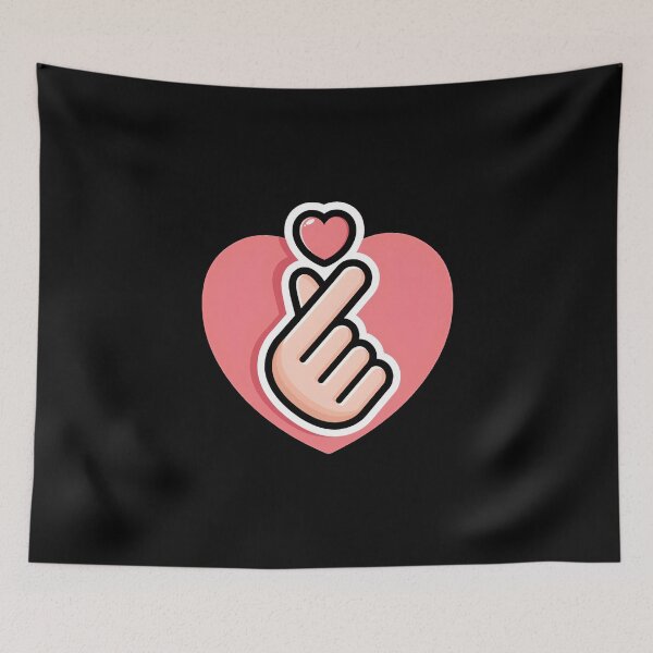 Item preview, K-Pop Finger Hearth designed and sold by Marchezin Digital.