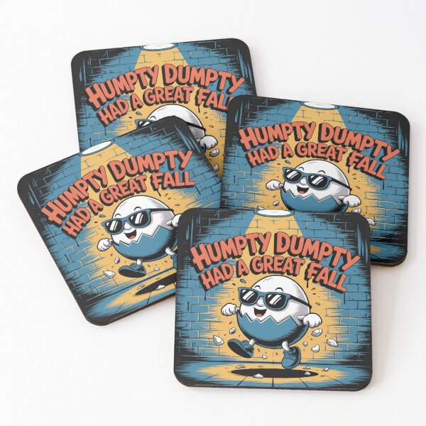 Item preview, Humpty Dumpty Had a Great Fall – Cool Street Art Design designed and sold by Happy'CLICK'.