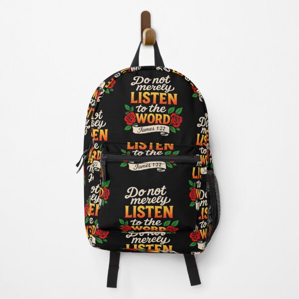 Item preview, James 1:22 Do Not Merely Listen To The Word designed and sold by plushism.