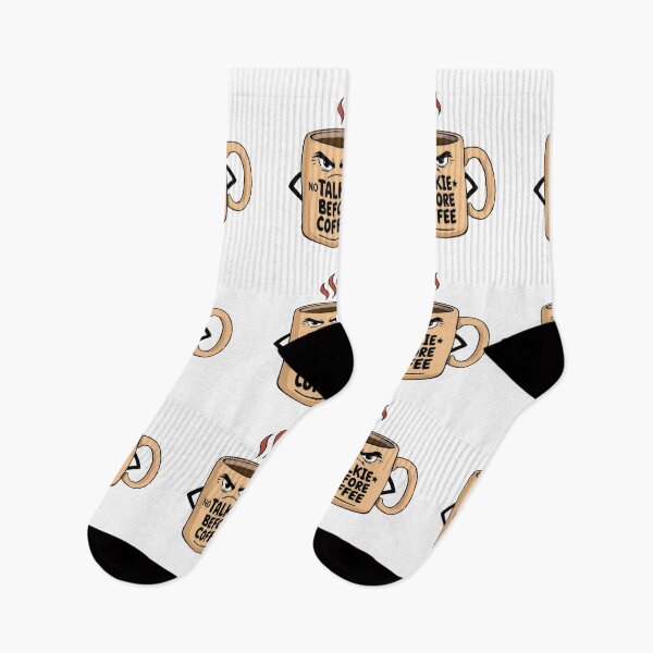 Item preview, No Talkie Before Coffee designed and sold by ZeroFace691.
