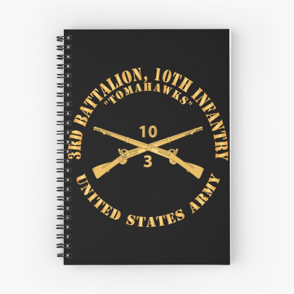 Item preview, Army - 3rd Battalion, 10th Infantry Regiment Branch - Tomahawks - US Army X 300 designed and sold by Military Insignia Products.