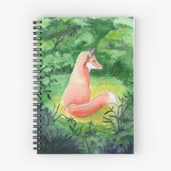 Artikelvorschau, Fuchs in der Sonne entworfen und verkauft von MarenPaintsJoy.