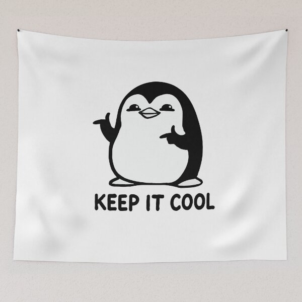 Item preview, Penguin Keep It Cool designed and sold by Gkinoki.