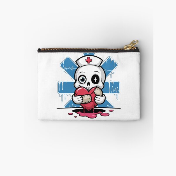 Item preview, Nurse Skull with Stitched Heart designed and sold by WeranovDesign.