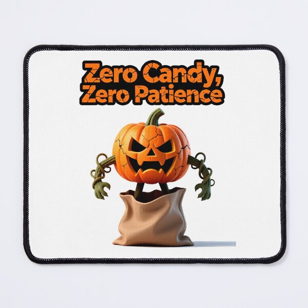 Item preview, Pumpkin with angry face and bag designed and sold by ArtCreator2023.