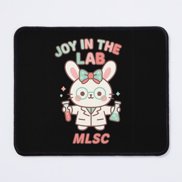 Item preview, Joy in the Lab MLSC Shirt | Cute Medical Laboratory Scientist Bunny Tee designed and sold by ClinicalHubs.