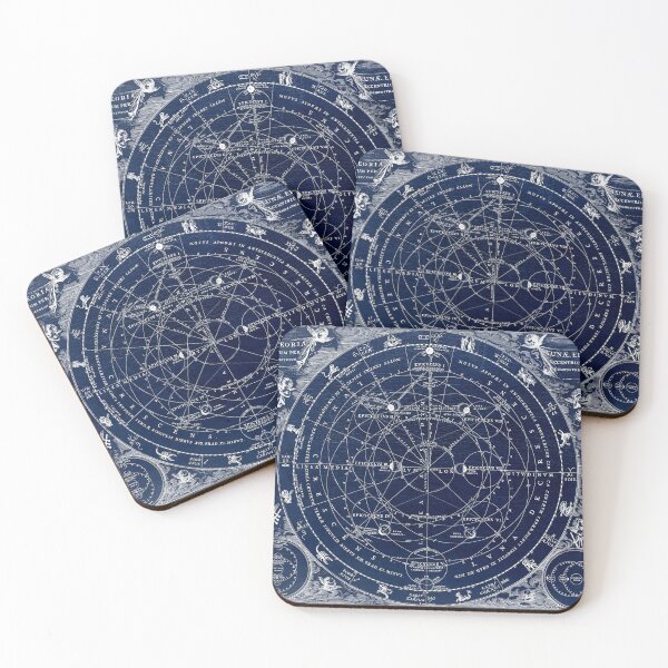 Item preview, Vintage Astrology Map designed and sold by CottageBunny.