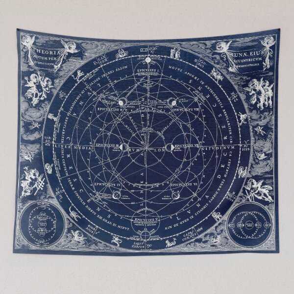Item preview, Vintage Astrology Map designed and sold by CottageBunny.