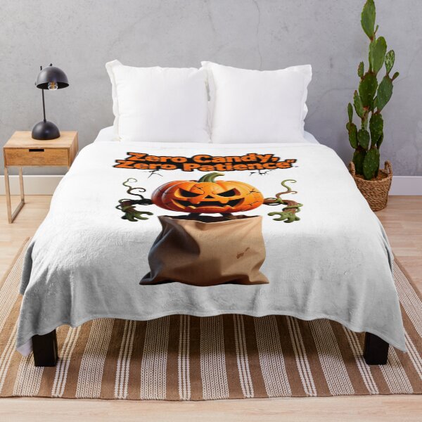 Item preview, Grumbling pumpkin with “Zero Candy” slogan designed and sold by ArtCreator2023.