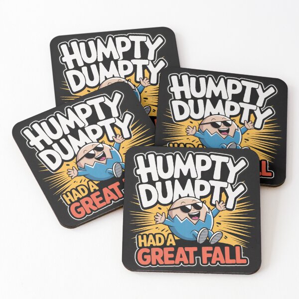 Item preview, Humpty Dumpty Had a Great Fall – Funny Graphic designed and sold by Happy'CLICK'.