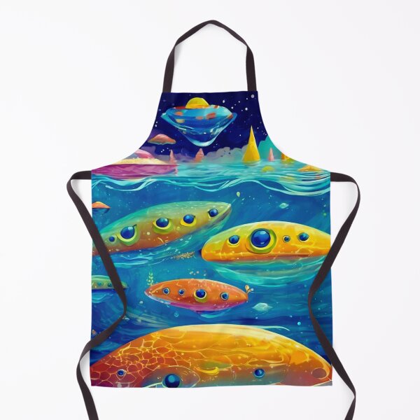 Item preview, Space Swimmers from Other Dimensions designed and sold by Zofia Sosnecka.