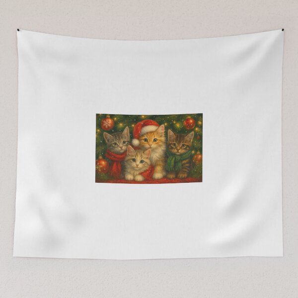 Item preview, Gatinhos Natalinos Fofos designed and sold by Leonornature.