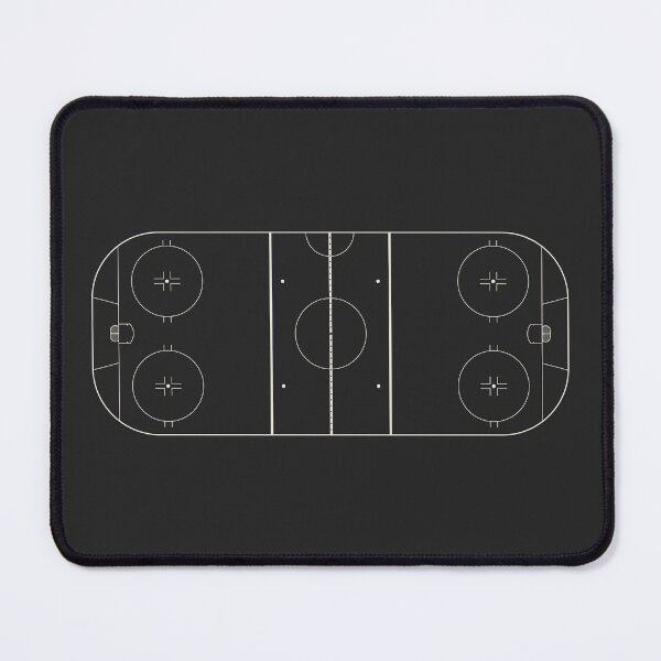 Item preview, Ice Hockey Rink Diagram Blueprint designed and sold by aio.