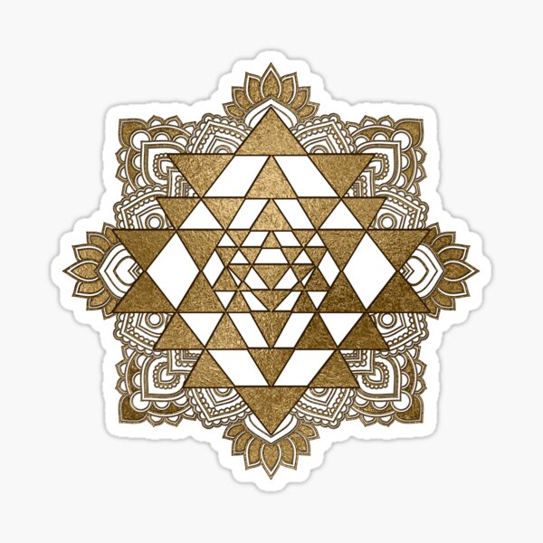 Sri Yantra / Sri Chakra Sticker