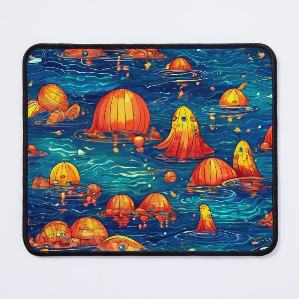 Item preview, Space Swimmers from Other Dimensions designed and sold by Zofia Sosnecka.