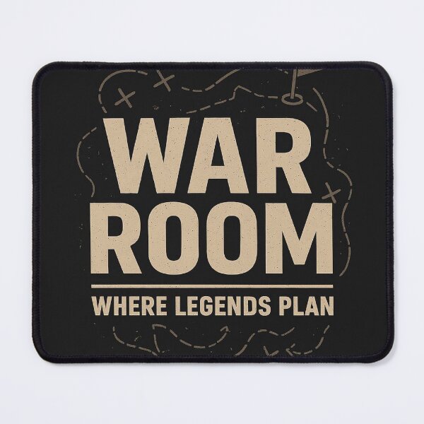 Item preview, War Room Mindset — Focus, Strategy & Discipline Motivation Poster designed and sold by Tegedores-Shop.