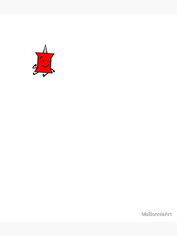 Thumbnail 3 of 3, Backpack, Pin BFDI designed and sold by MsBonnieArt.