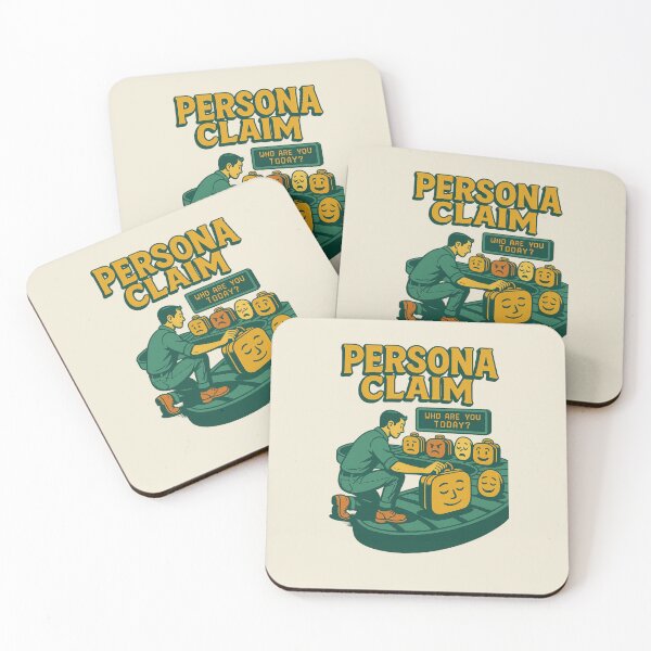 Item preview, Persona Claim – Who Are You Today? Psychology & Self Identity Design designed and sold by PhilllandArt.