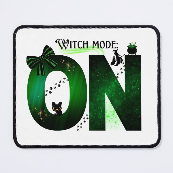 Item preview, Witch Mode: ON – Nature Witch Edition designed and sold by PixelByHajni.