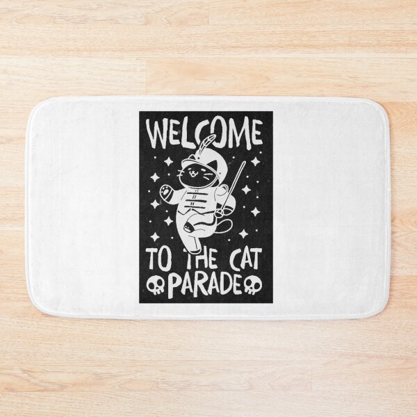 Item preview, Welcome to the cat parade poster designed and sold by martirush.