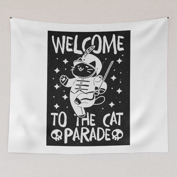 Item preview, Welcome to the cat parade poster designed and sold by martirush.