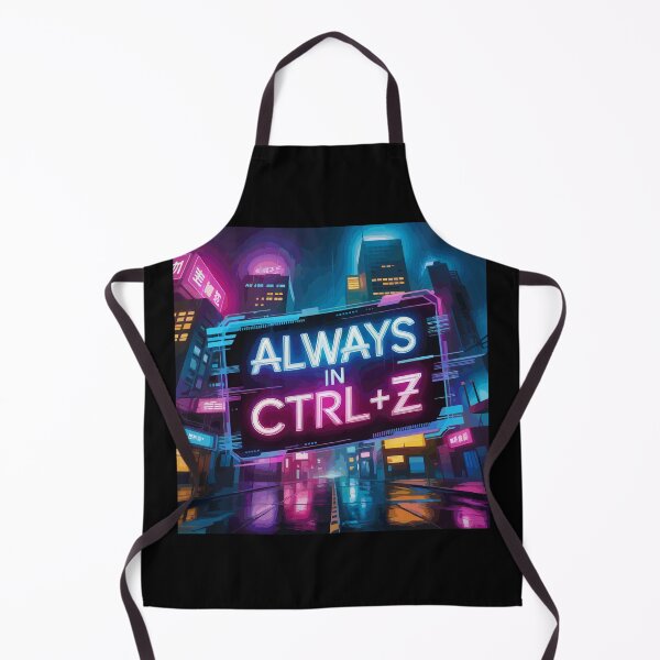 Item preview, Always in CTRL+Z — Cyberpunk City at Night designed and sold by T-Chou.