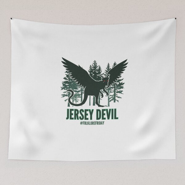 Item preview, Jersey Devil Silhouette – Pine Barrens Folklore T-Shirt designed and sold by The-HistoryGirl.