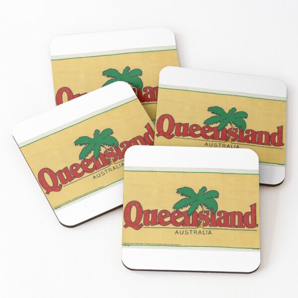 Item preview, Queensland Australia Vintage Travel designed and sold by Oniyasha.