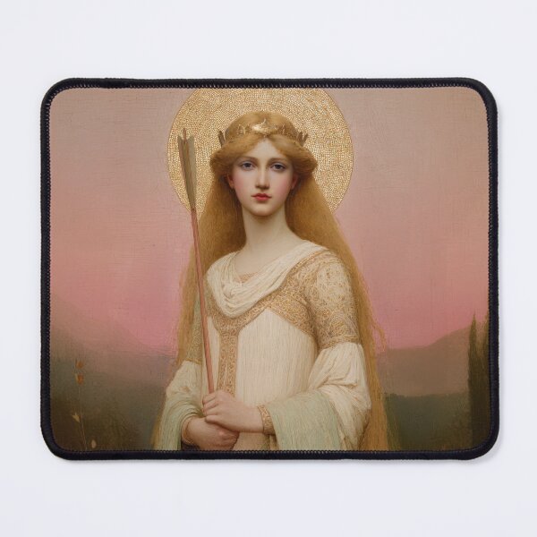 Item preview, Saint Ursula designed and sold by SanctifiedSouls.