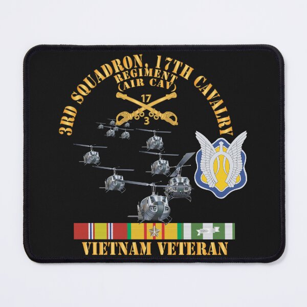 Item preview, Army - 3rd Squadron, 17th Cavalry Regiment (Air Cav) - Vietnam Vet VN SVC X 300 designed and sold by Military Insignia Products.