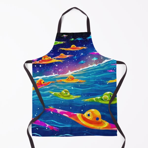 Item preview, Space Swimmers from Other Dimensions designed and sold by Zofia Sosnecka.