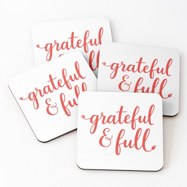 Item preview, Grateful & Full Thanksgiving Sticker designed and sold by AtergK.