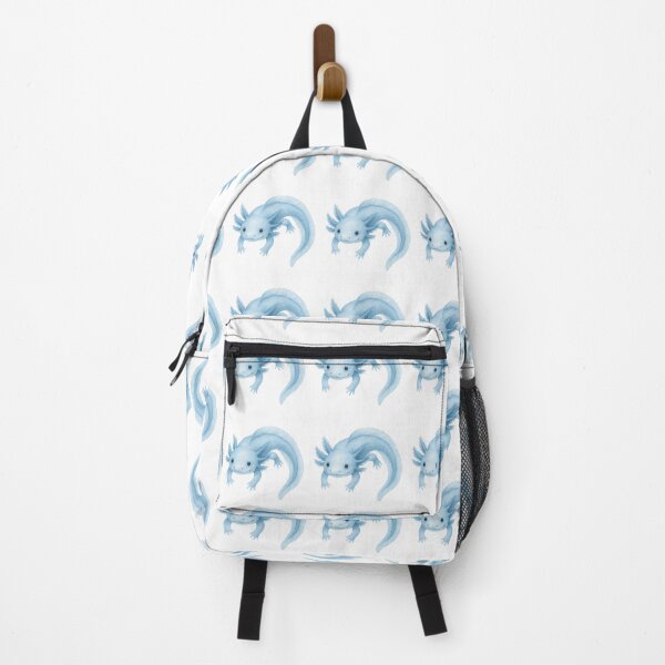 Item preview, Light Blue Axolotl Underwater View designed and sold by DariaOltes.