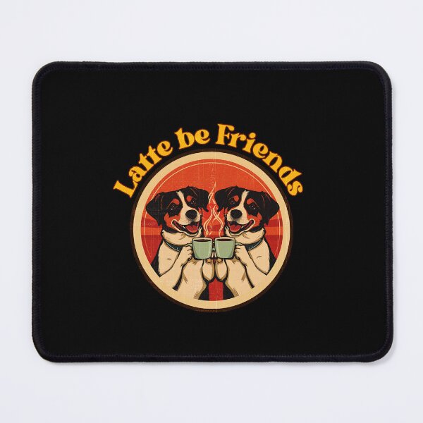 Item preview, Latte Be Friends – Retro Coffee Vibes designed and sold by AVLVision.