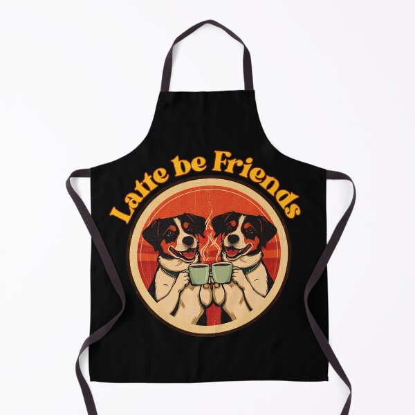 Item preview, Latte Be Friends – Retro Coffee Vibes designed and sold by AVLVision.
