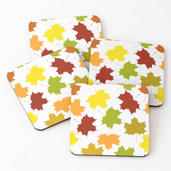 Item preview, Autumn Maple Leaves Seamless Pattern designed and sold by ZorianArt.