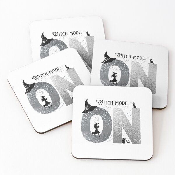 Item preview, Witch Mode: ON – Silver Moon Edition designed and sold by PixelByHajni.