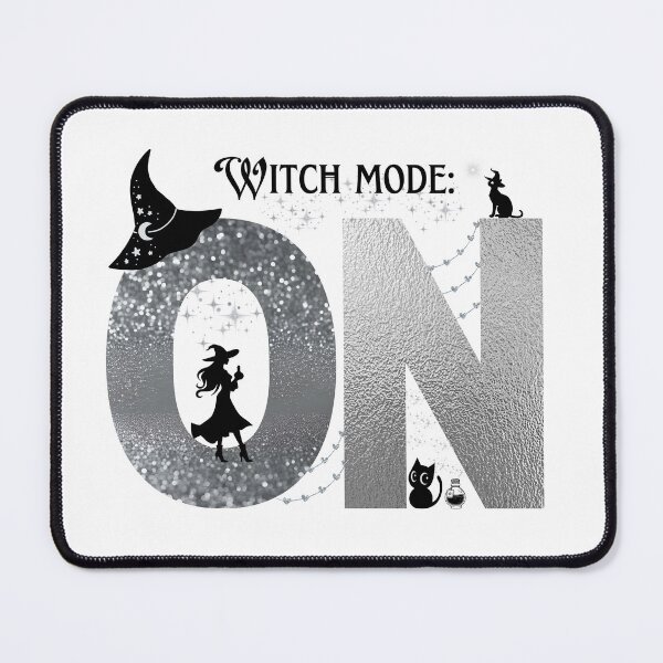 Item preview, Witch Mode: ON – Silver Moon Edition designed and sold by PixelByHajni.
